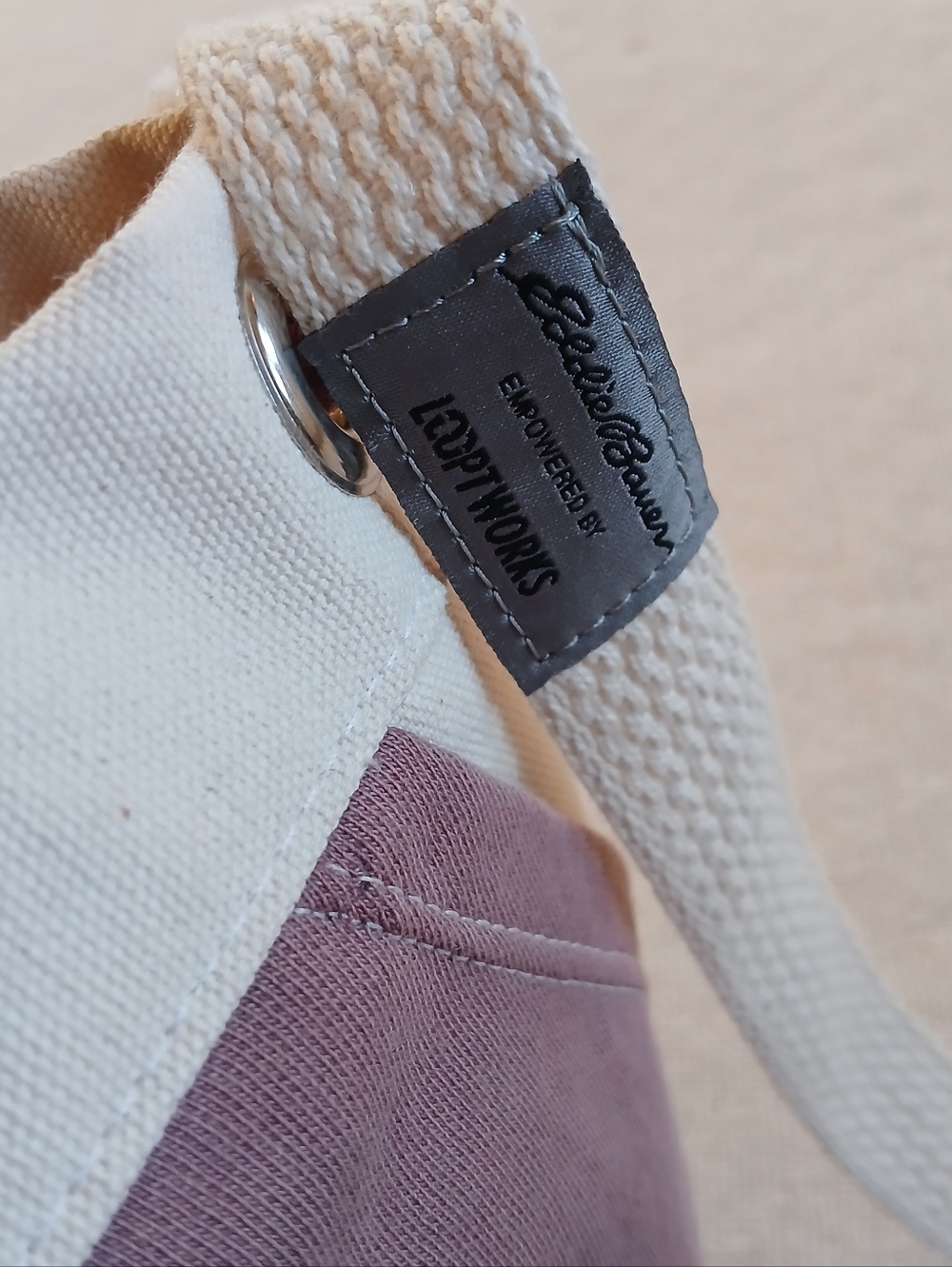 eddie bauer × looptworks upcycled bucket bag gorpcore rare limited boho minimal - Picture 9 of 9